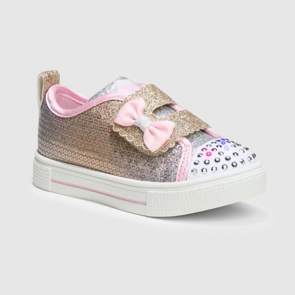 S Sport By Skechers Toddler Girls' Lexie Sneakers - Light Pink 6T
